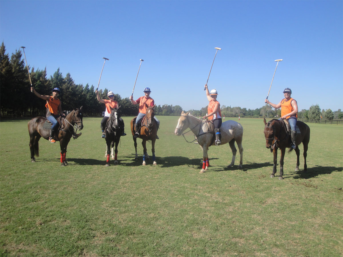 argentina polo day chukker starting