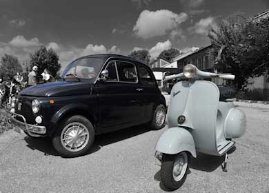 Fiat 500 & Vespa Tour